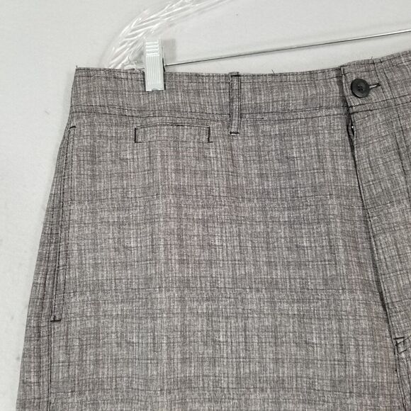 Ocean Current swim shorts hybrid men's 38x12 grade plaid Dri-Fit flex stretch - Picture 2 of 14